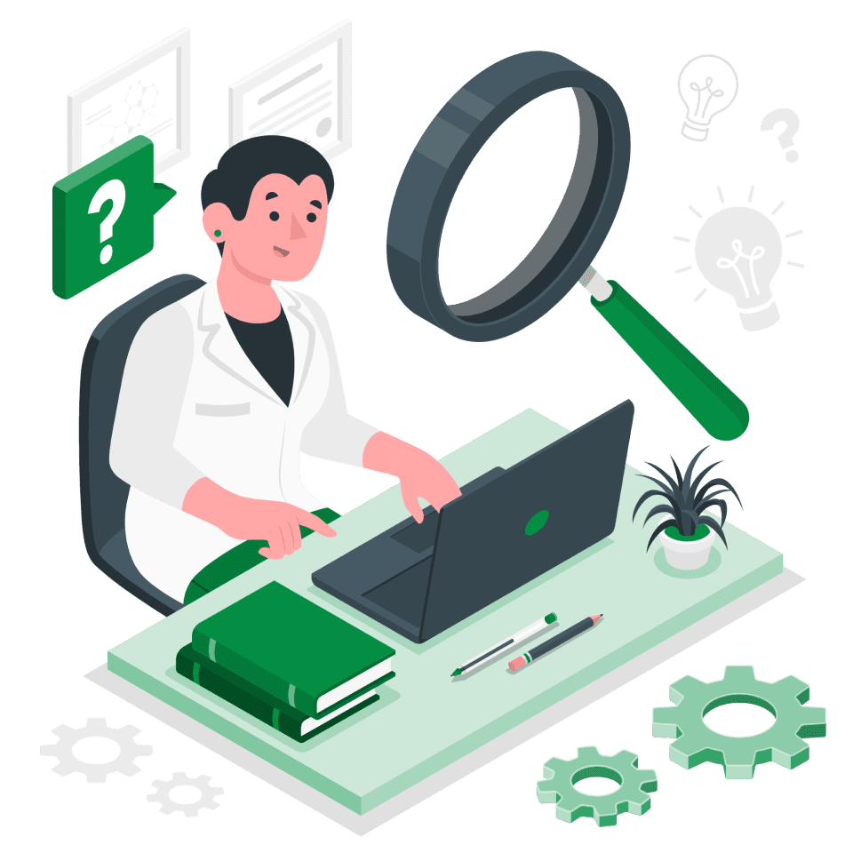 SEO audit and keyword research process — D.Work Labs Nepal